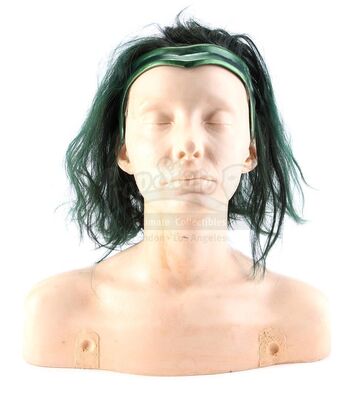 Lot # 240: The Gifted - Polaris' Tiara with Wig and Head Cast
