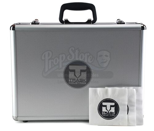 Lot # 244: The Gifted - Trask Industries Briefcase and Napkins