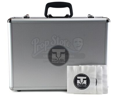 Lot # 244: The Gifted - Trask Industries Briefcase and Napkins