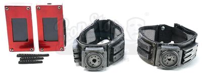 Lot # 249: The Gifted - Two Mutant Collar Remotes with Cases with Two Inhibitor Collars