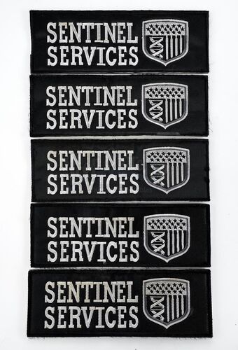 Lot # 258: The Gifted - Collection of Sentinel Services Patches
