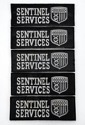 Lot # 258: The Gifted - Collection of Sentinel Services Patches