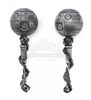 Lot # 259: The Gifted - Pair of Dawn Rattles - 3
