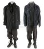 Lot # 260: The Gifted - Fade's Security Guard Assassination Costume and Bulk's Inner Circle Eclipse Meeting Costume
