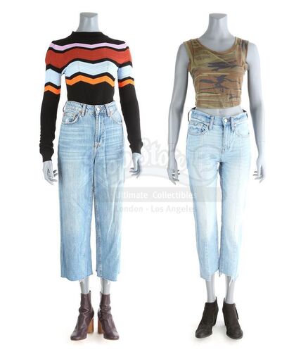 Lot # 266: The Gifted - Pair of Blink's Costumes