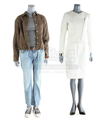 Lot # 280: The Gifted - Reeva Payge's Hellfire Club and Flashback Costumes
