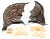 Lot # 285: The Gifted - Set of Mutant Wings and Facial Appliances