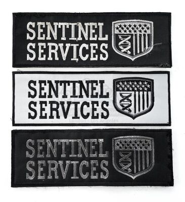 Lot # 286: The Gifted - Three Sentinel Services Patches