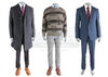 Lot # 288: The Gifted - Set of Three Benedict Ryan Costumes