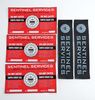 Lot # 290: The Gifted - Sentinel Services Standard and "Do Not Enter" Stickers