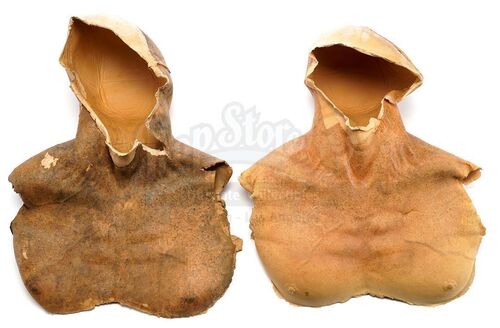 Lot # 294: The Gifted - Pair of Mutant Cowls