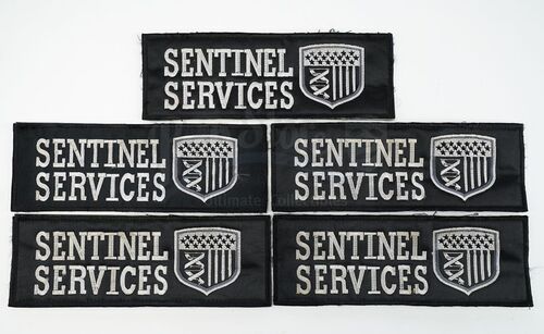 Lot # 298: The Gifted - Collection of Sentinel Services Patches