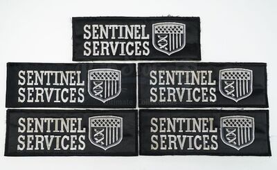 Lot # 298: The Gifted - Collection of Sentinel Services Patches