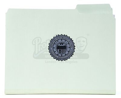 Lot # 303: The Gifted - Department of Mutant Affairs Case Files with Folder and Photo