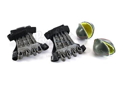 Lot # 304: The Gifted - Twist's Inside-Out Tennis Balls and Restraints