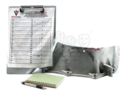 Lot # 308: The Gifted - The Brotherhood's Bloodied Shrapnel with Thunderbird's Variant Veterans Materials