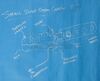 Lot # 12: Episode "Steam Cannon" (2006, E55): Episode Blueprint Signed by Adam Savage - Archimedes Steam Cannon - 2