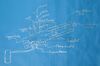 Lot # 12: Episode "Steam Cannon" (2006, E55): Episode Blueprint Signed by Adam Savage - Archimedes Steam Cannon - 4