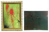 Lot # 15: Episode "Painting with Explosives/Bifurcated Boat" (2013, E205): Two Paintings with Explosives Paintings