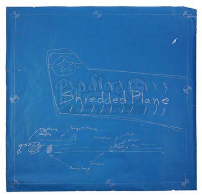 Lot # 20: Episode "Shredded Plane" (2006, E45): Episode Blueprint - Shredded Plane