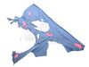 Lot # 26: Episode "Electrocuted Kite - Franklin's Kite" (2006, E48): Blue "Franklin" Kite and Episode Blueprints - 2
