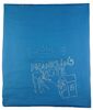 Lot # 26: Episode "Electrocuted Kite - Franklin's Kite" (2006, E48): Blue "Franklin" Kite and Episode Blueprints - 8