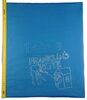 Lot # 26: Episode "Electrocuted Kite - Franklin's Kite" (2006, E48): Blue "Franklin" Kite and Episode Blueprints - 10