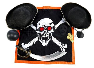 Lot # 29: Episode "Pirate Special" (2007, E71): Pirate Job Accessories