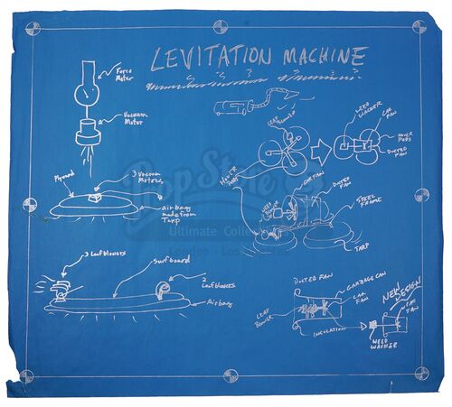 Lot # 40: Episode "Elevator of Death, Levitation Machine" (2004, E17): Episode Blueprint - Levitation Machine
