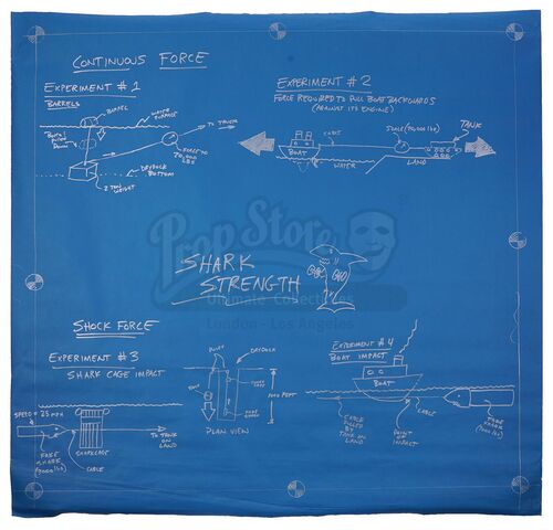 Lot # 49: Episode "Jaws Special" (2005, SP8): Episode Blueprint - Shark Strength