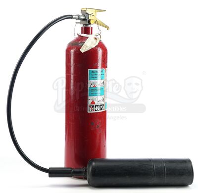 Lot # 74: Spent Fire Extinguisher from MythBusters Jr. (2019)