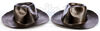 Lot # 81: Various Episodes: Two Vacuum Formed Replicas of Adam's Daily Hat