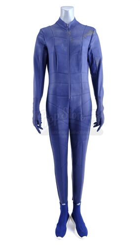 Lot # 236: Seasons 2-3 (2019-2021) - Michael Burnham's (Sonequa Martin-Green) Distressed Red Angel Costume