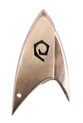Lot # 168: Star Trek: Discovery/Star Trek: Short Treks - Hero Starfleet Operations Badge