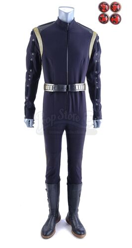 Lot # 188: Season 1 (2017-2018) - Men's Mirror Universe Command Uniform with Georgiou Guard's Belt