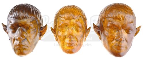 Lot # 193: 'Light and Shadows' (207) - Three Vulcan Crypt Masks