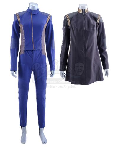 Lot # 197: Seasons 1-2 (2017-2019) - Joann Owosekun's (Oyin Oladejo) Starfleet and Mirror Universe Uniforms