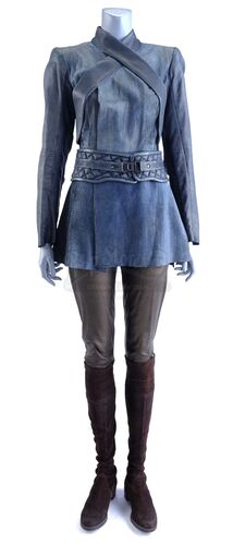 Lot # 211: 'Light and Shadows' (207)/'If Memory Serves' (208) - Michael Burnham's Stunt Vulcan Costume