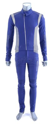 Lot # 212: 'The Vulcan Hello' (101)/'Battle at the Binary Stars' (102) - Saru's (Doug Jones) Science Uniform