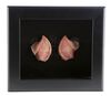 Lot # 2: Star Trek Into Darkness (2013) - Framed Spock (Leonard Nimoy) Ears from the Collection of Leonard Nimoy