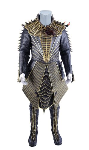 Lot # 16: 'Battle at the Binary Stars' (102) - T'Kuvma's (Chris Obi) Battle at the Binary Stars Costume
