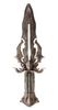 Lot # 29: 'The Vulcan Hello' (101) - Rejac's (Justin Howell) Torchbearer D'k Tahg (Knife)