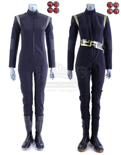 Lot # 30: Season 1 (2017-2018) - Pair of Women's Mirror Universe Uniforms