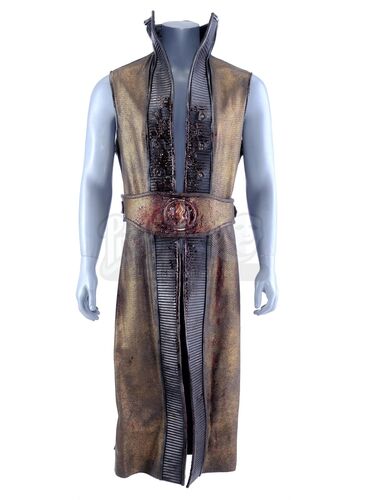 Lot # 31: 'Point of Light' (203) - Ujilli's (Damon Runyan) Bloodied Robe and Belt