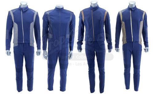 Lot # 37: Seasons 1-2 (2017-2019) - Four Men's Starfleet Uniforms