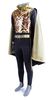 Lot # 62: 'Vaulting Ambition' (112)/ 'What's Past is Prologue' (113) - Lord Eling's (Jeremy Crittenden) Mirror Universe Uniform with Chest Plate and Cape - 3