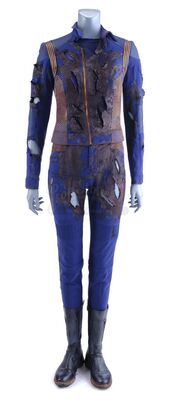 Lot # 81: 'Context is for Kings' (103)/ 'The Butcher's Knife Cares Not for the Lamb's Cry' (104) - Ellen Landry's (Rekha Sharma) Distressed Operations Uniform