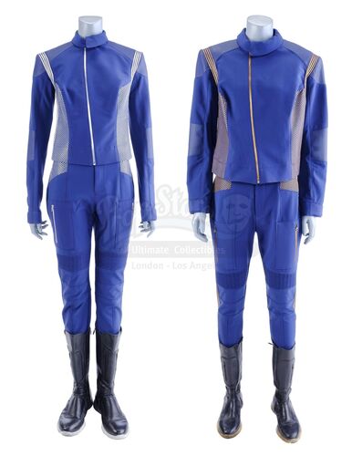 Lot # 82: Seasons 1-2 (2017-2019) - Pair of Women's Starfleet Uniforms