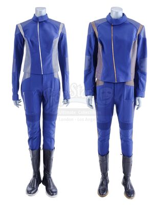 Lot # 82: Seasons 1-2 (2017-2019) - Pair of Women's Starfleet Uniforms