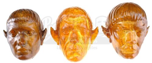 Lot # 83: 'Light and Shadows' (207) - Three Vulcan Crypt Masks